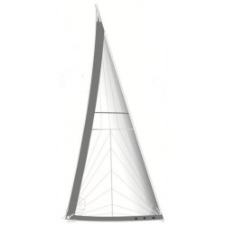 Стаксель Трирадиальный раскрой