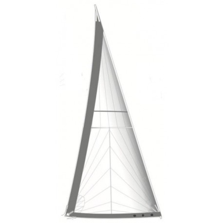 Стаксель Трирадиальный раскрой